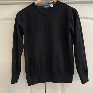 Children’s Place black v neck sweater